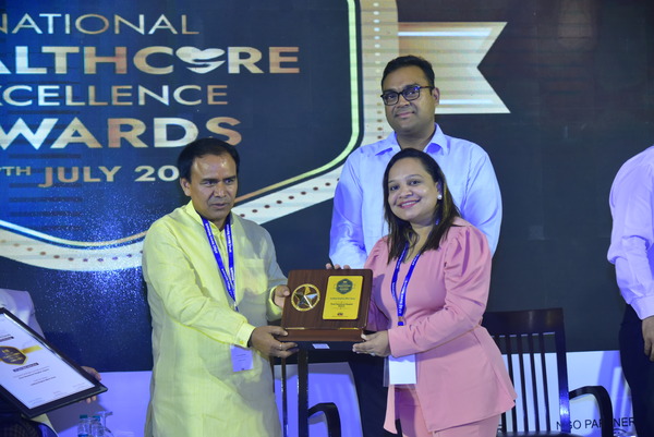 Parul Sevashram Hospital awarded as Leading Hospital in West Zone at National Healthcare Excellence Awards, New Delhi